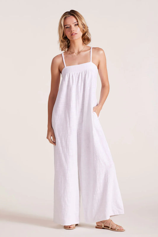 Square Neck Wide Leg Jumpsuit