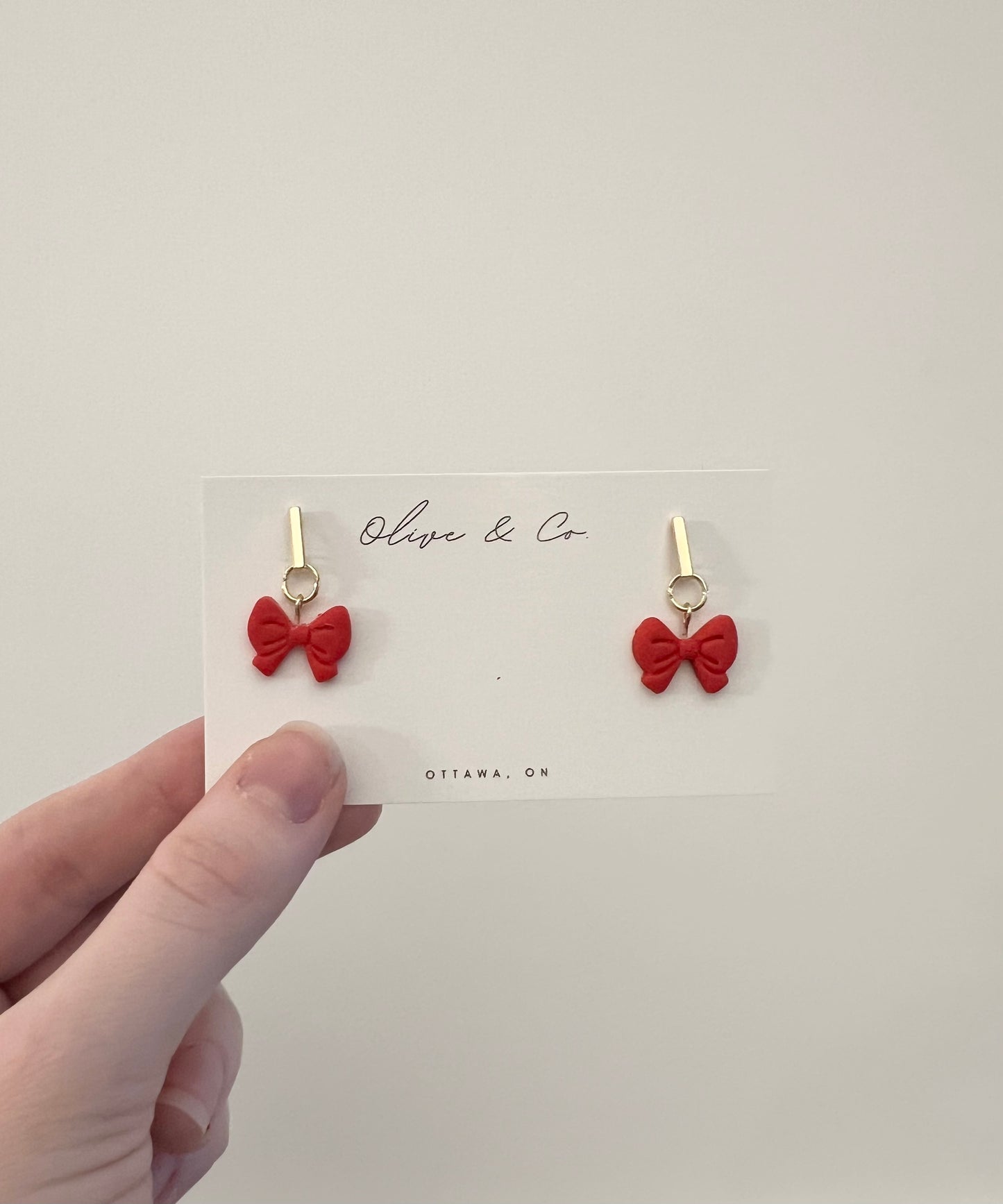 Holiday Clay Earrings