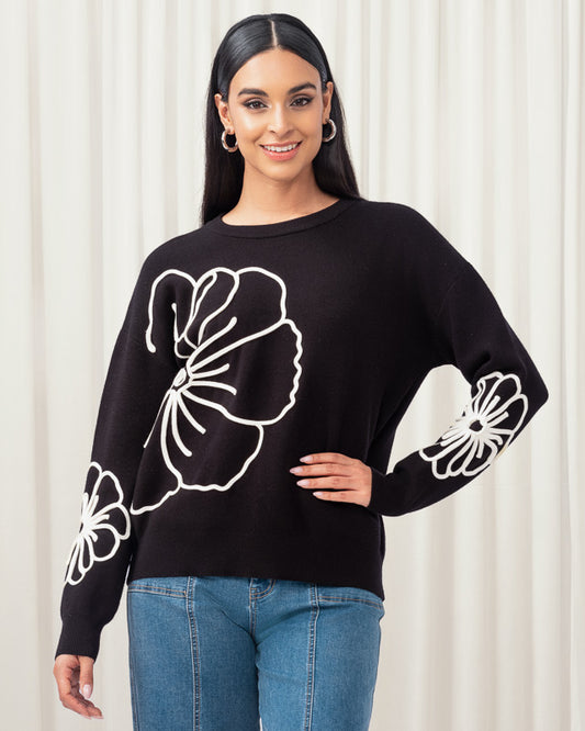 Flower Sweater