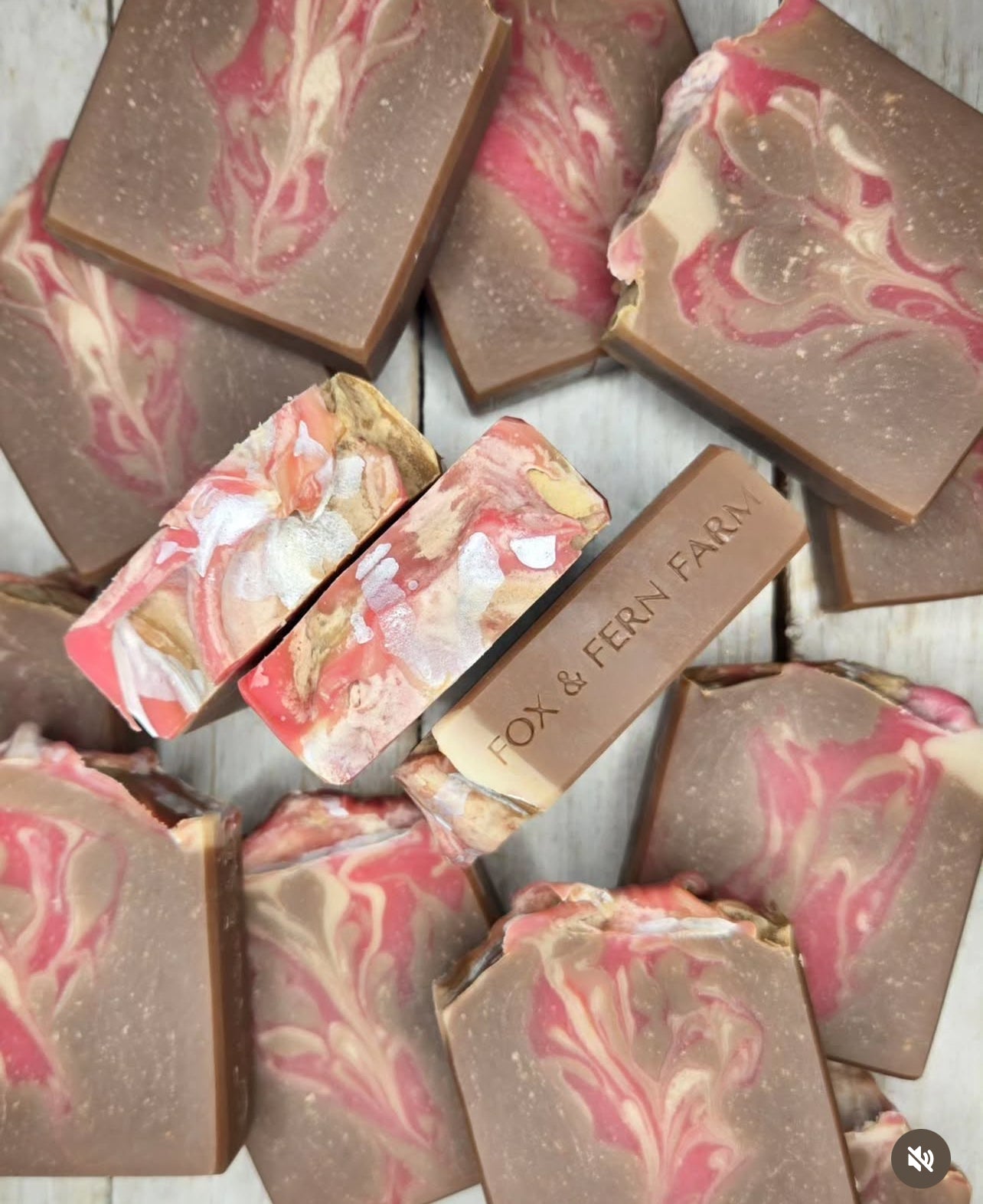 Raspberry Scone Soap - F & F x Jac's Collaboration