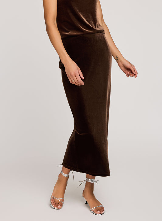 Dahilia Velvet Skirt