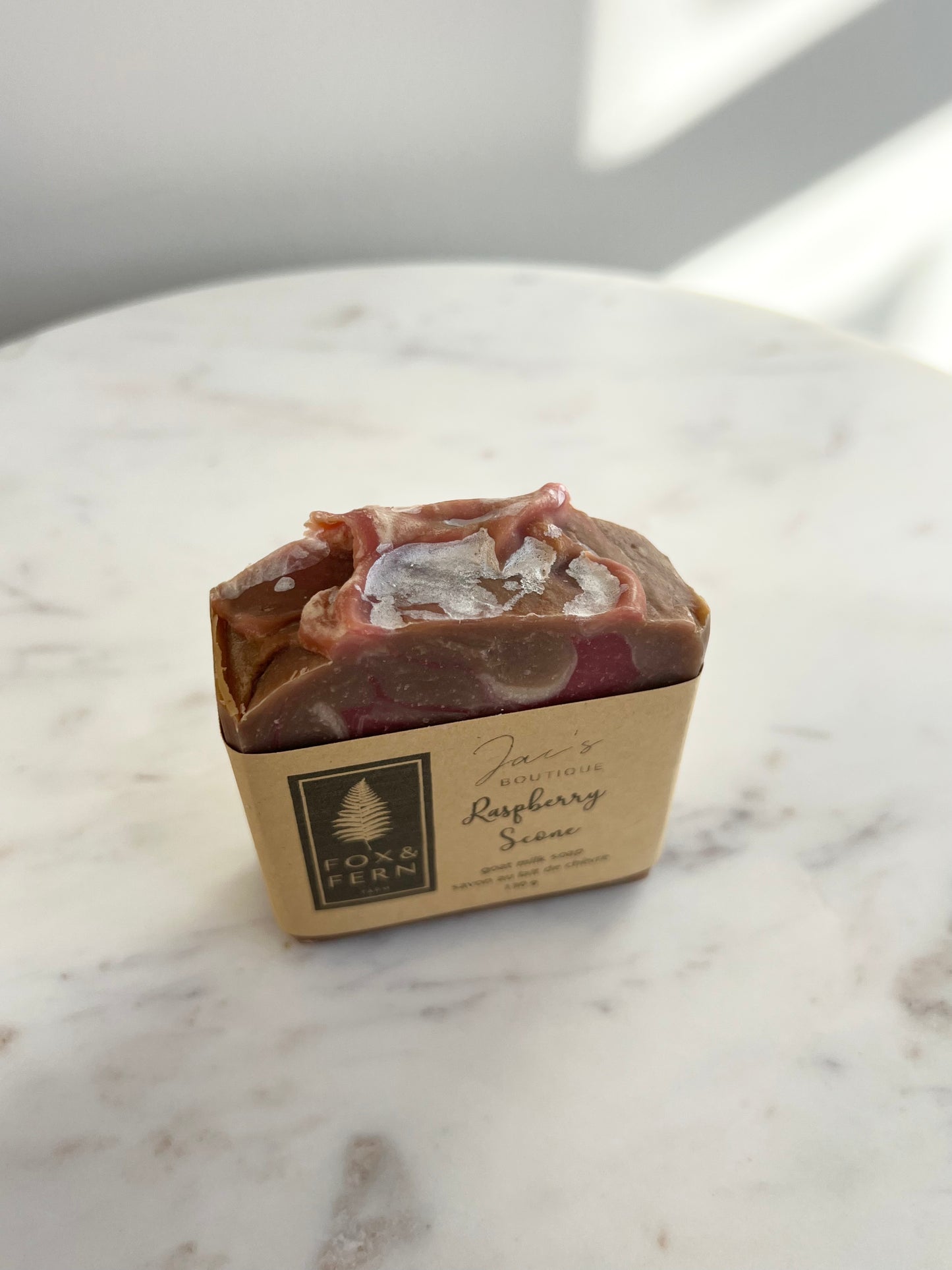 Raspberry Scone Soap - F & F x Jac's Collaboration