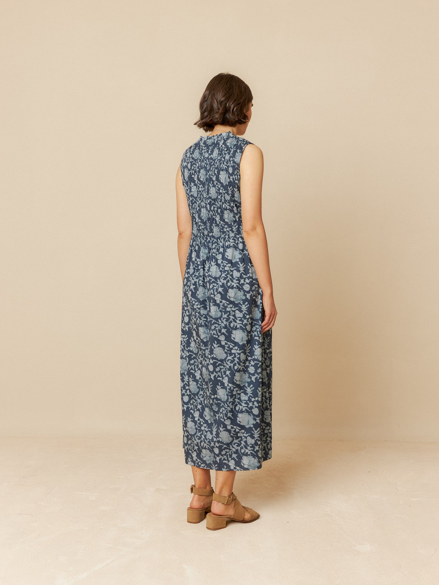 Elastic Maxi Dress