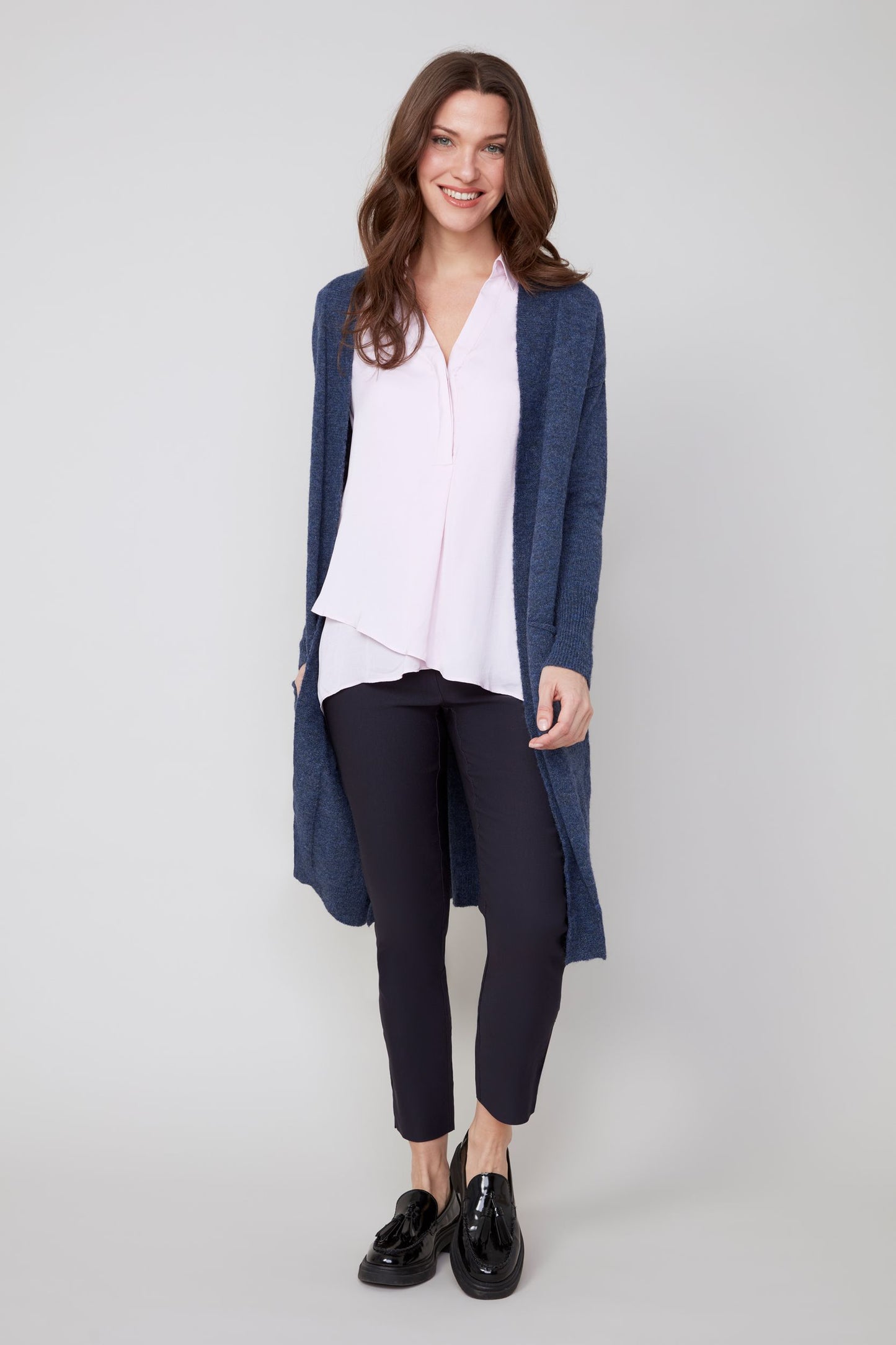 Long Cardigan with side slits