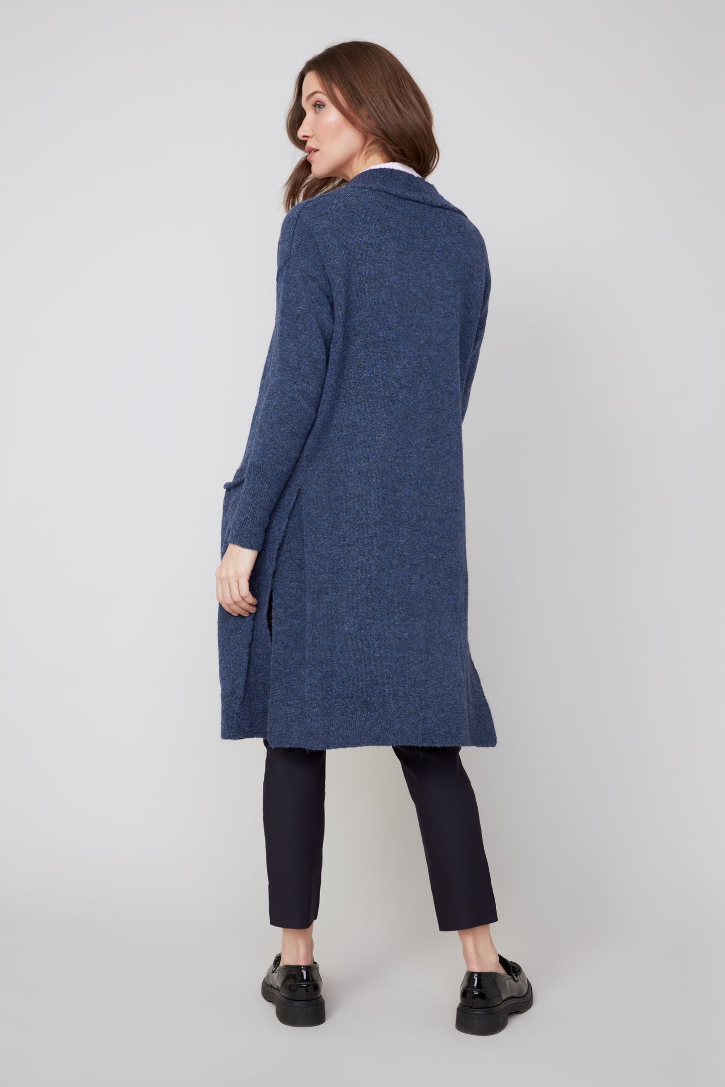 Long Cardigan with side slits