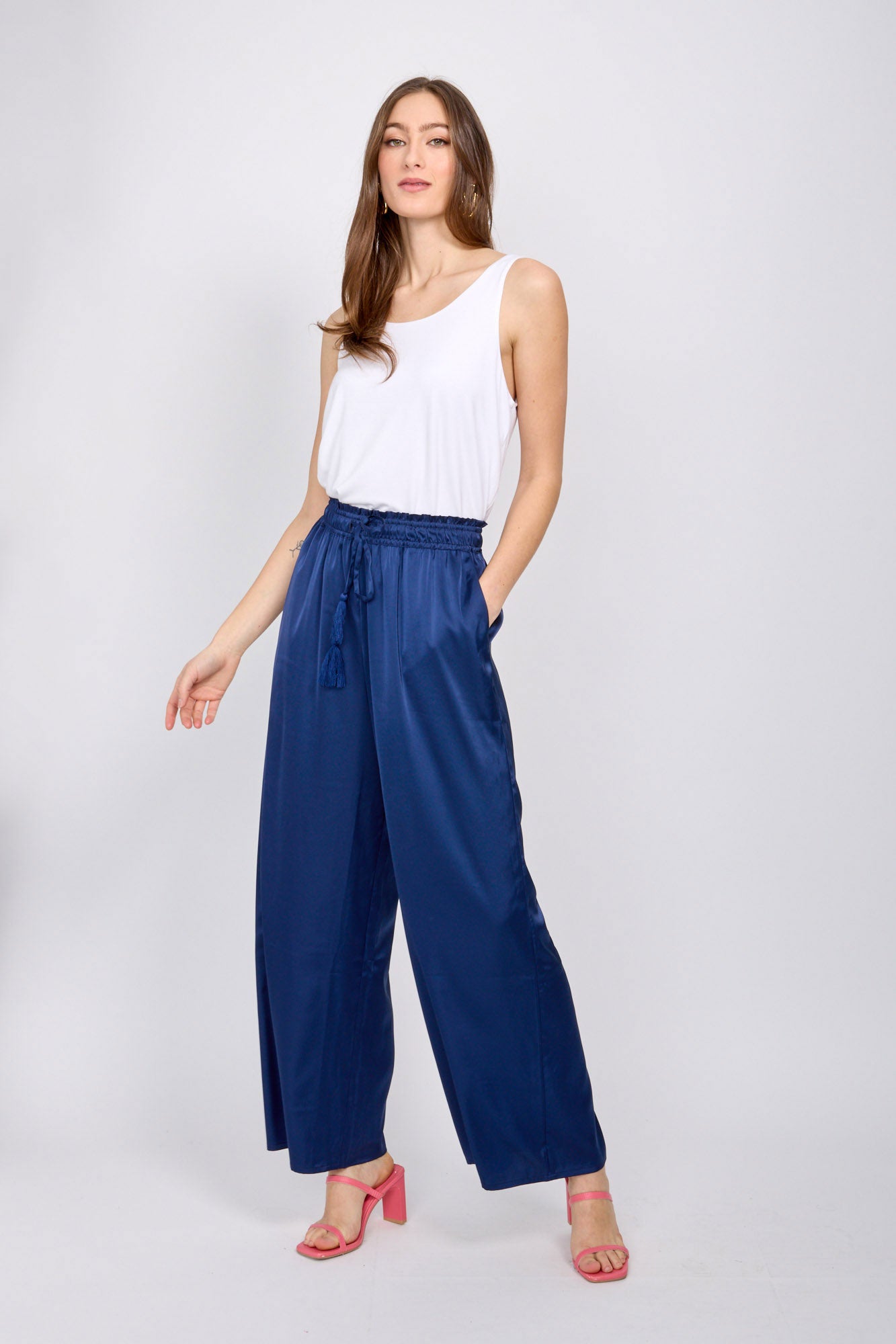 Woven Pull On Pant