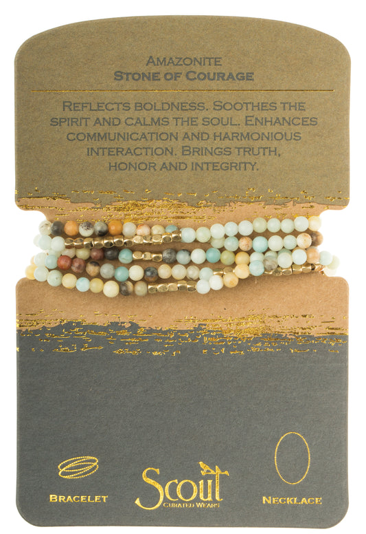 Stone Wrap Amazonite | Courage