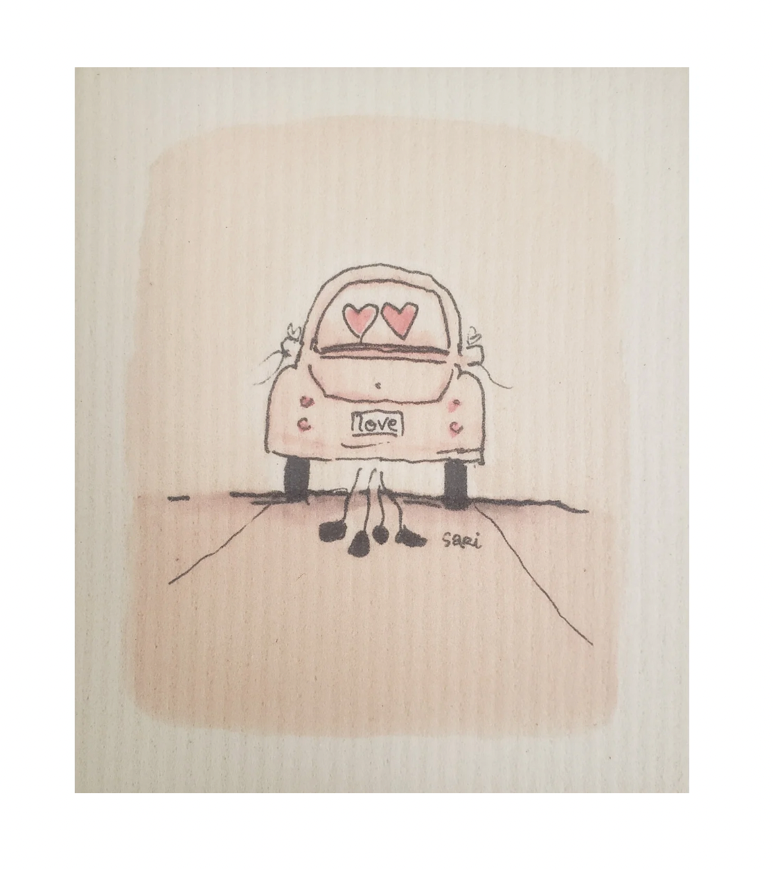 Just Married Dish Cloth