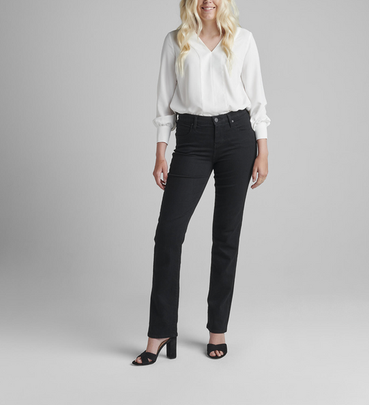 Ruby Mid Rise Straight Leg Jean