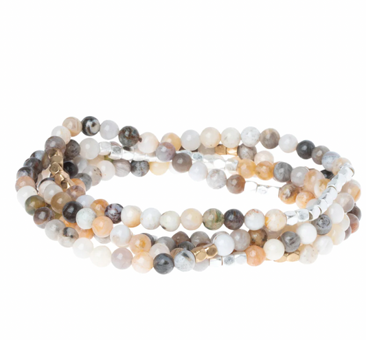 Stone Wrap Mexican Onyx Bracelet/Necklace