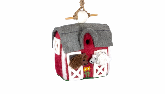 Country Stable Birdhouse