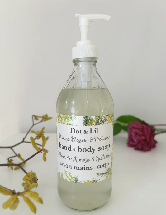 Mimosa Blossom & Nectarine Soap