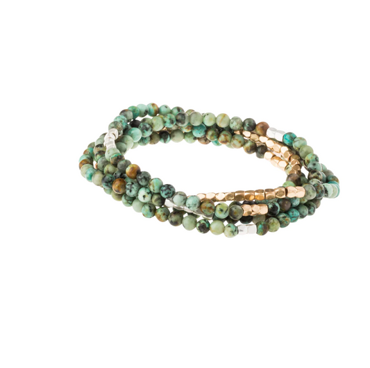 Stone Wrap African Turquoise | Transformation
