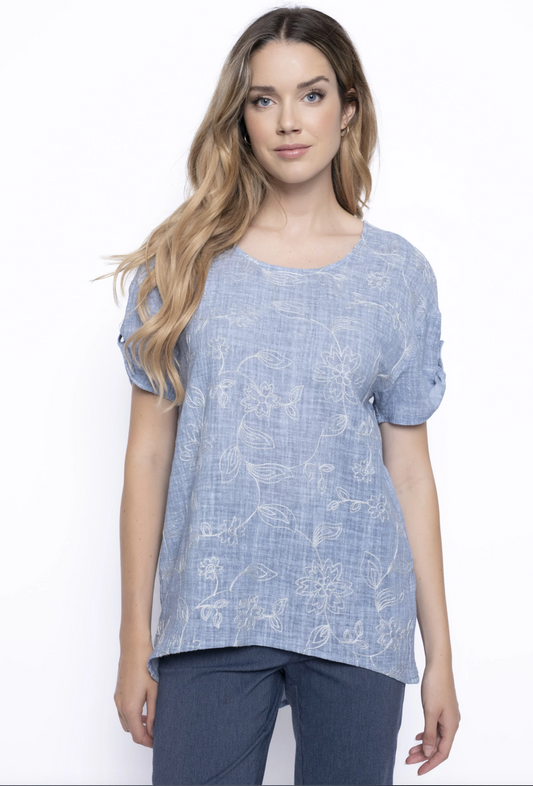 Embellished Special Dyed Top