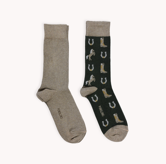 Ranch Pima Socks | 2 Pk