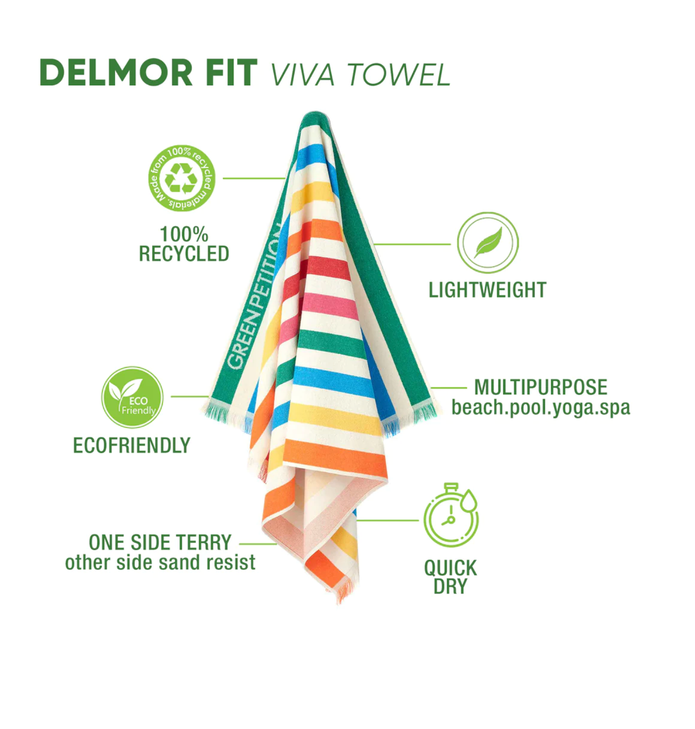 Delmore Beach Towel | Viva