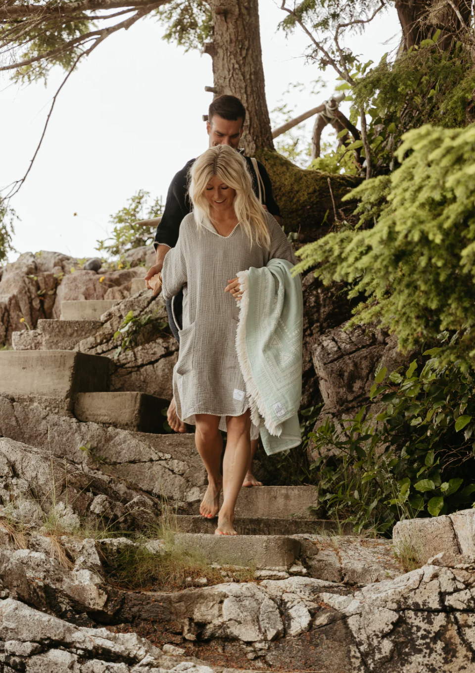 Cocoon Muslin Surf Poncho