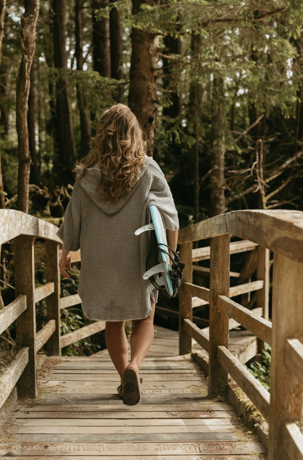 Cocoon Muslin Surf Poncho