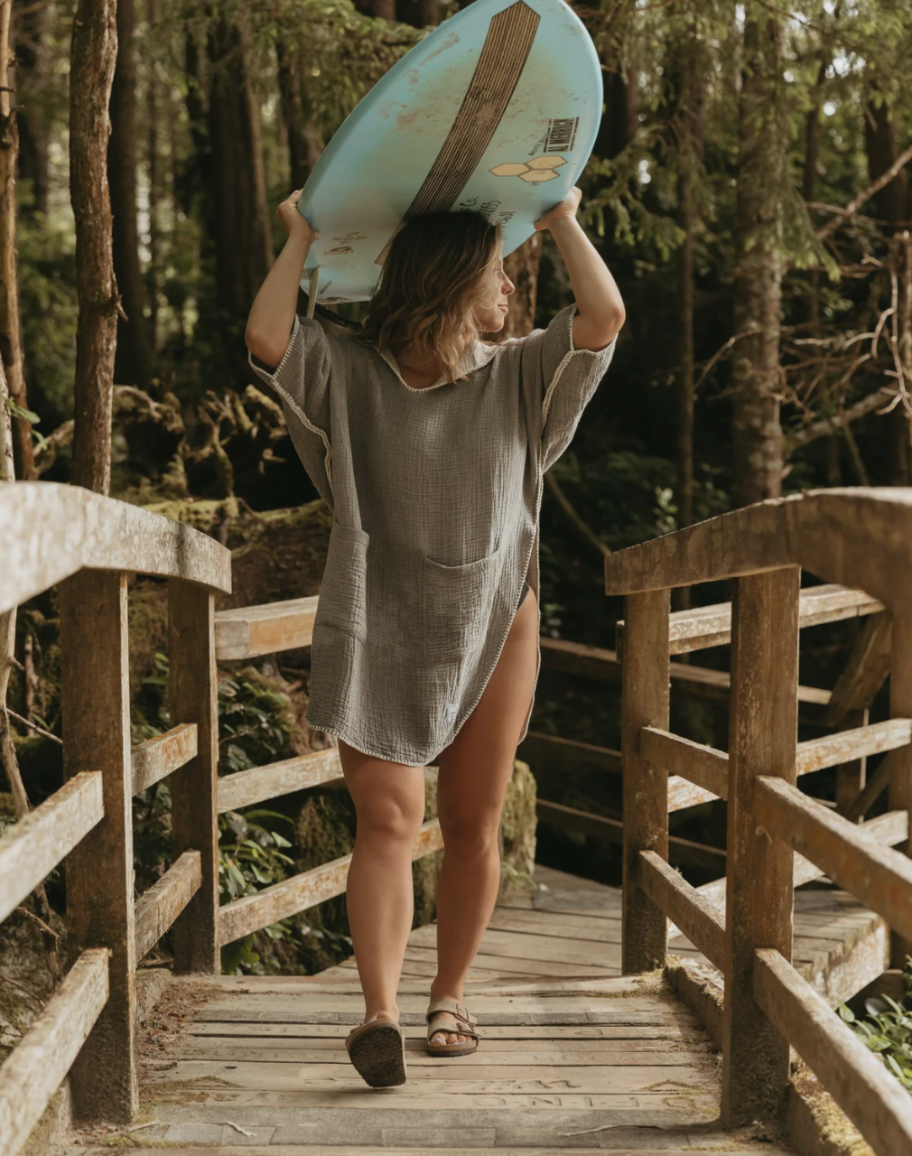 Cocoon Muslin Surf Poncho
