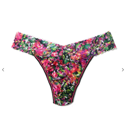 Original Rise Print Thong