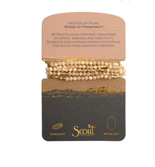 Stone Wrap Mother of Pearl | Stone of Prosperity