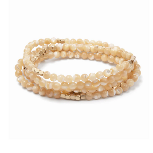 Stone Wrap Mother of Pearl | Stone of Prosperity