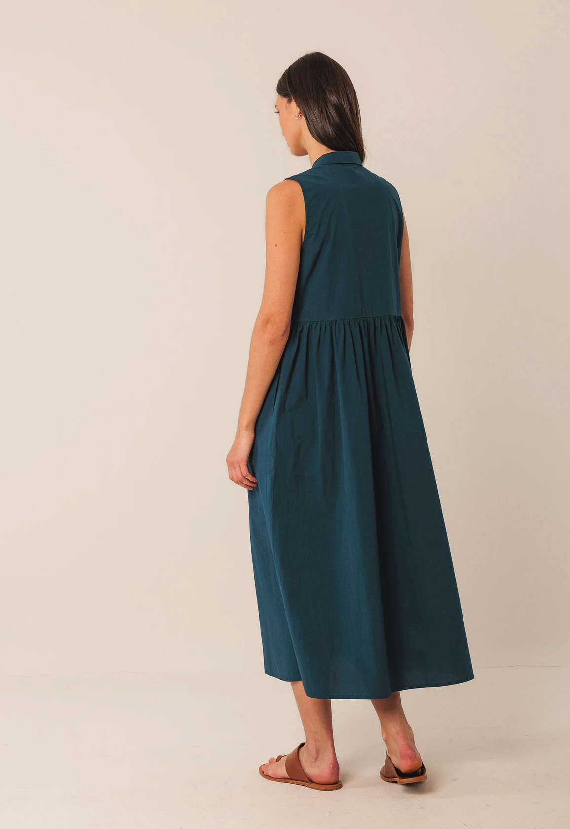 Poplin Shirt Dress