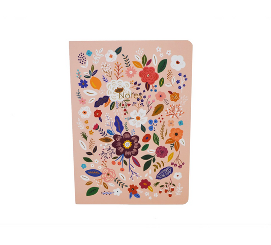 Floral Softcover Notebook