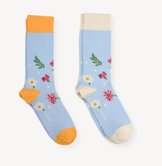 Daisy Days Pima Socks 2 Pack