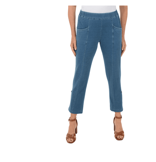 Capri Button Detail Pant 5725