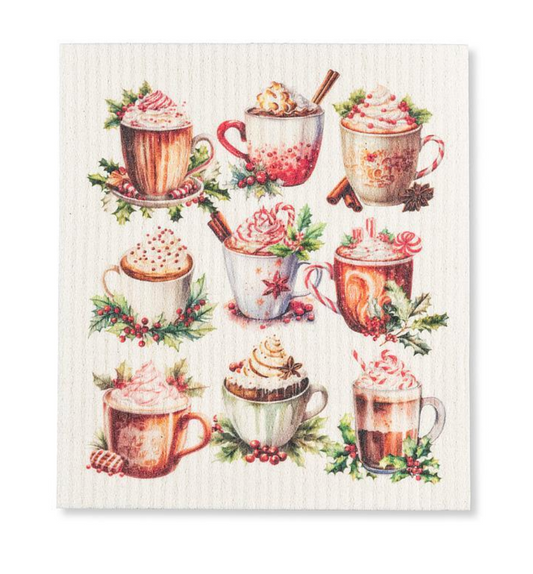 Hot Chocolate Dishcloth