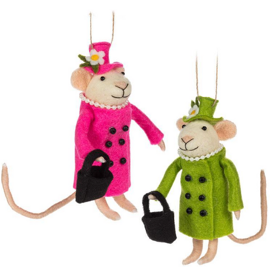 Queen Mouse Ornament