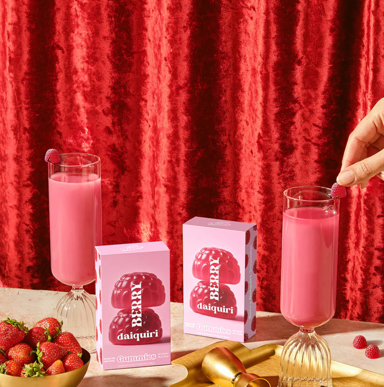 Cocktail Gummies | Berry Daiquiri