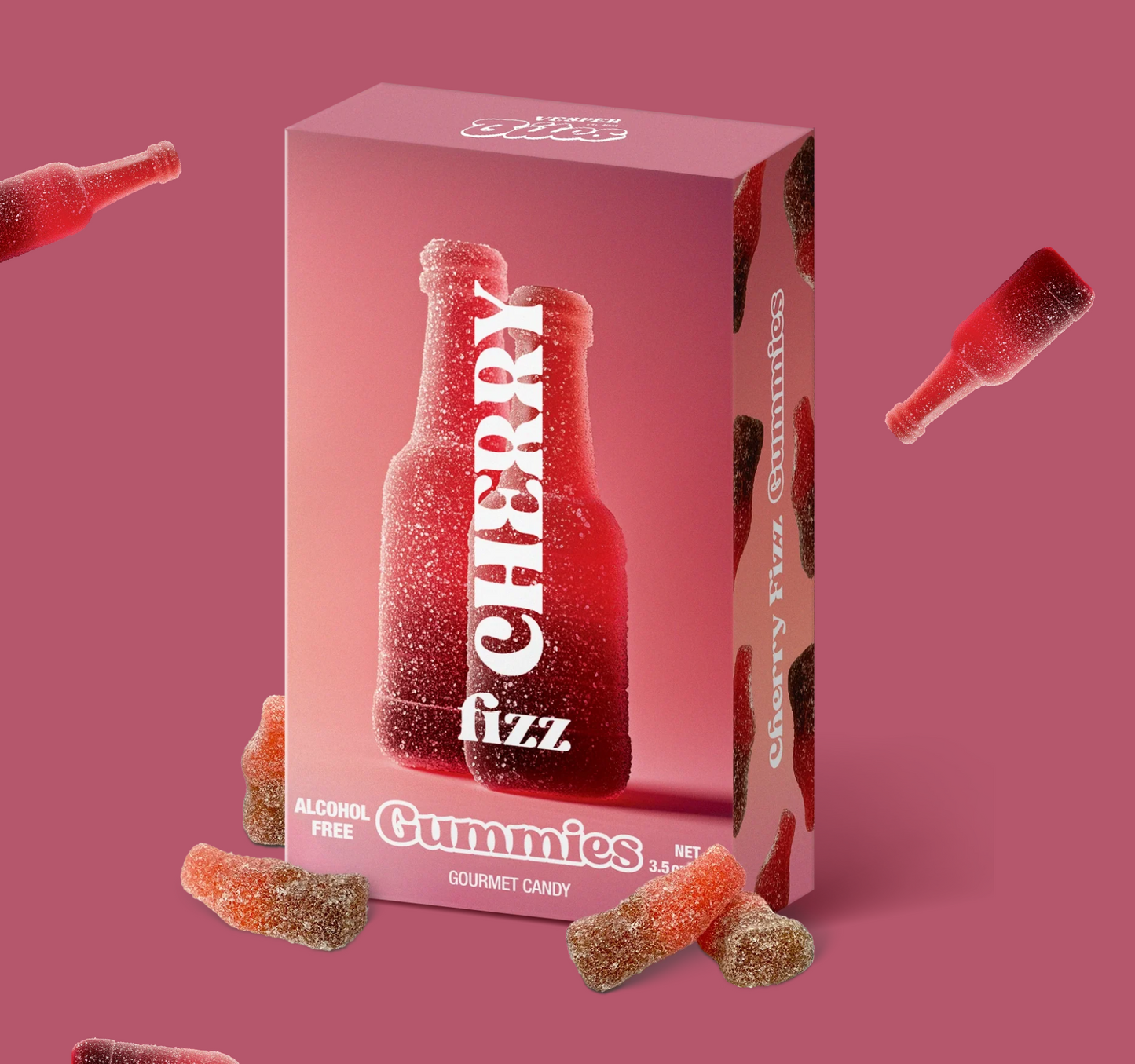 Cocktail Gummies | Cherry Fiz