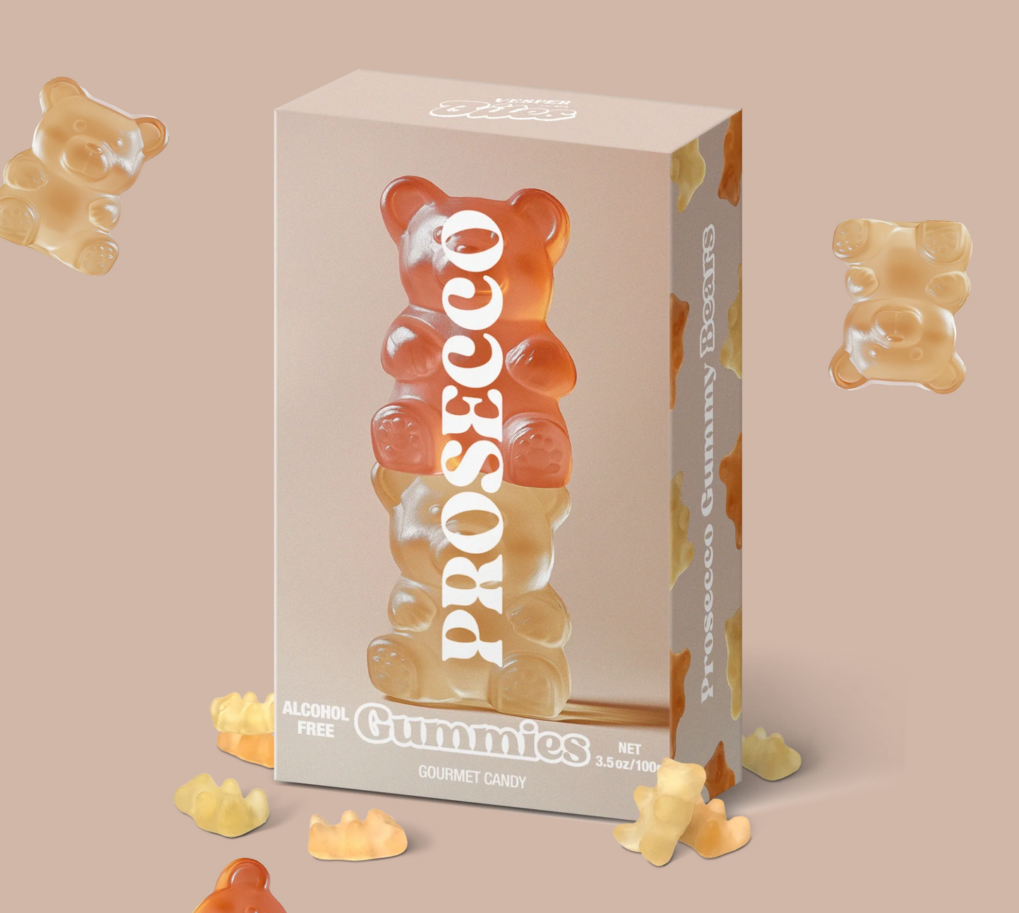 Cocktail Gummies | Prosecco Bears