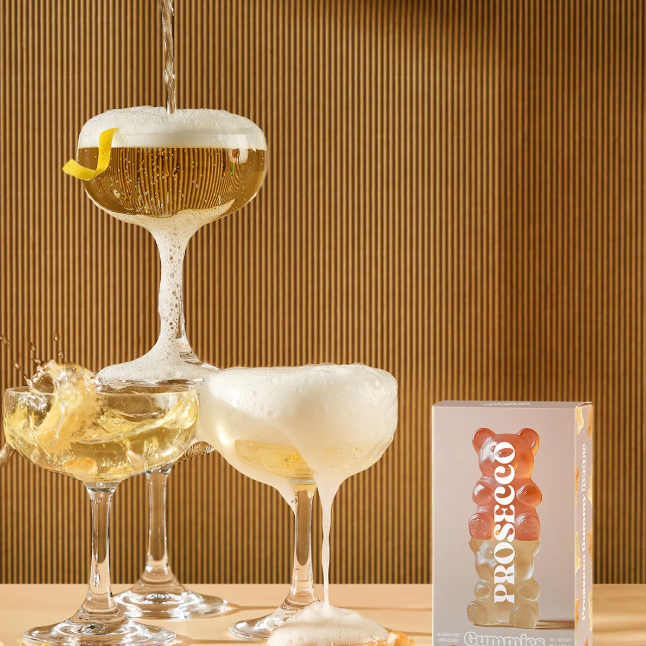 Cocktail Gummies | Prosecco Bears