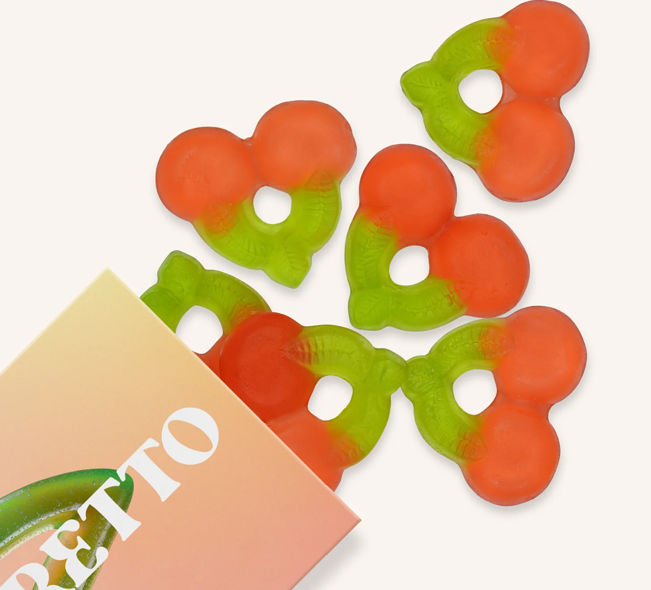 Cocktail Gummies | Amaretto Cherries