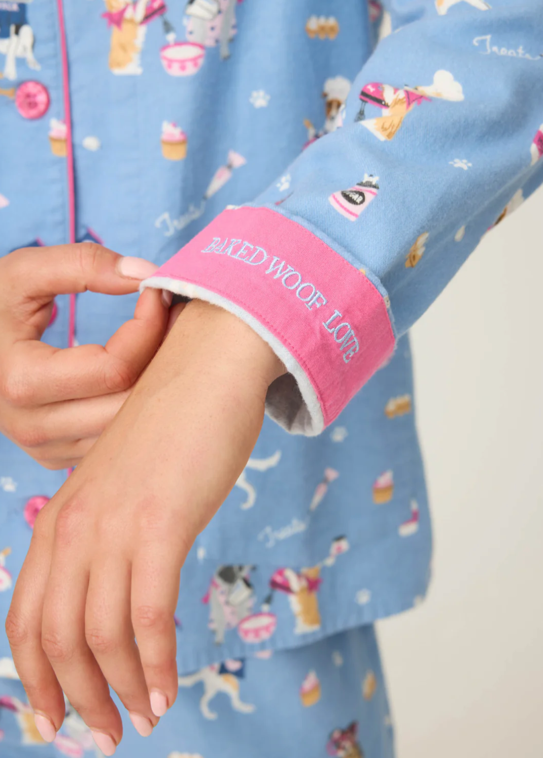 Baked Woof Love Dog PJ'S