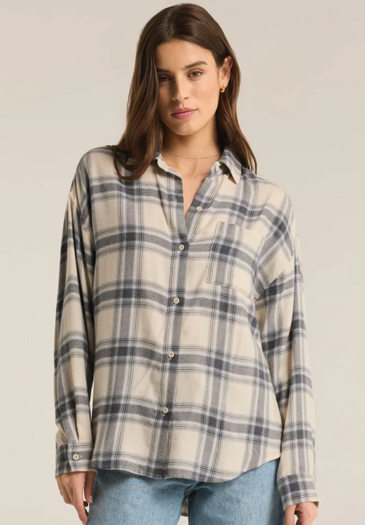 Plaid Button Up Shirt