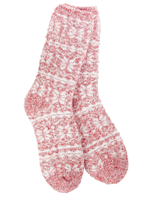 Winter Crew Fair Isle Socks