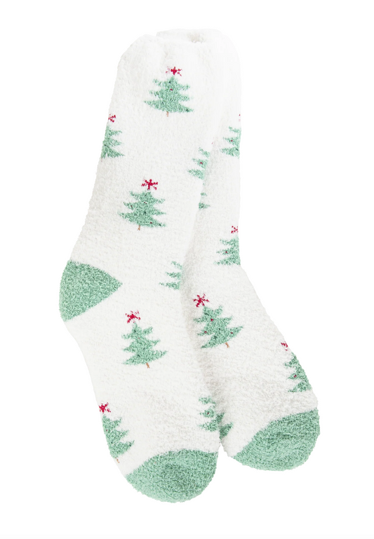 Cozy Crew Holiday Forest Sock