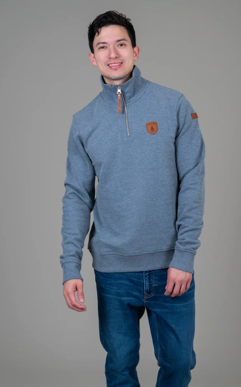 Mens Vincent Half Zip Sweatshirt