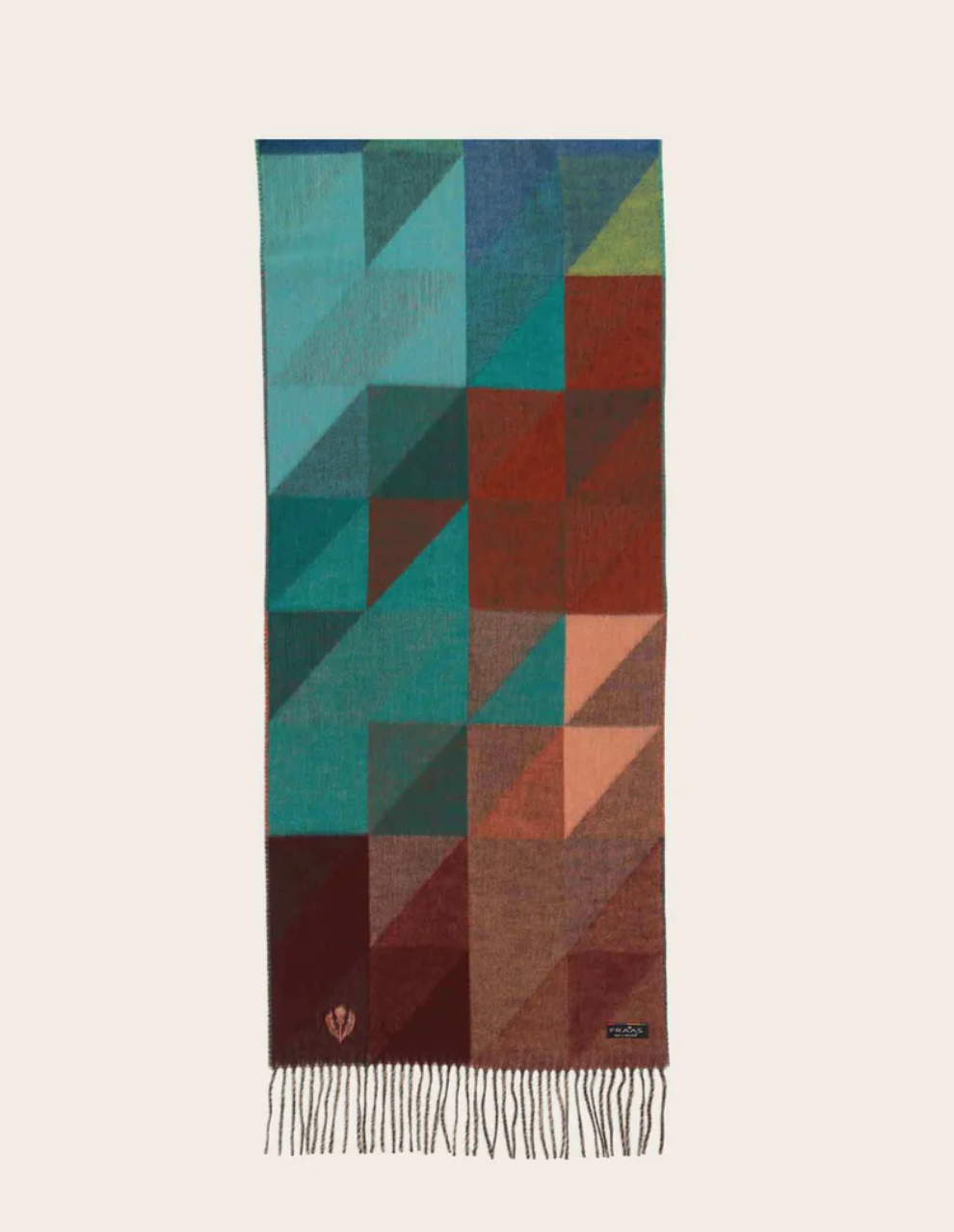 Cashmink geometric Scarf