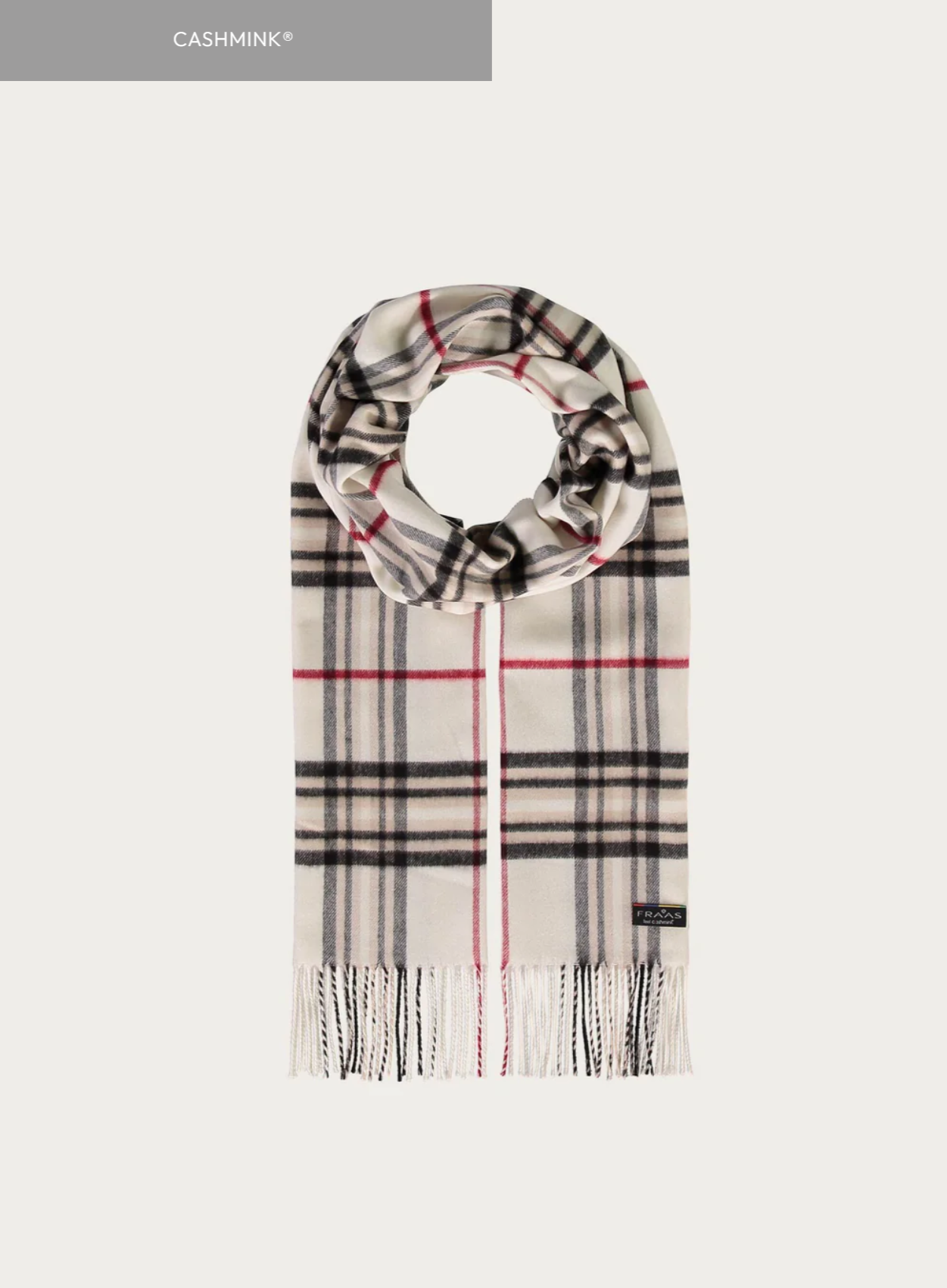 Cashmink Plaid Scarf
