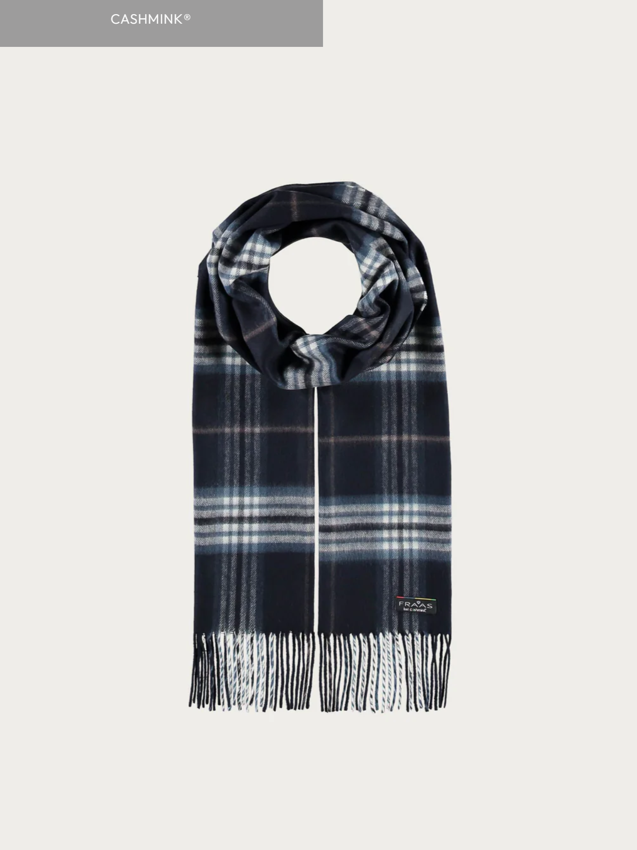 Cashmink Plaid Check Scarf