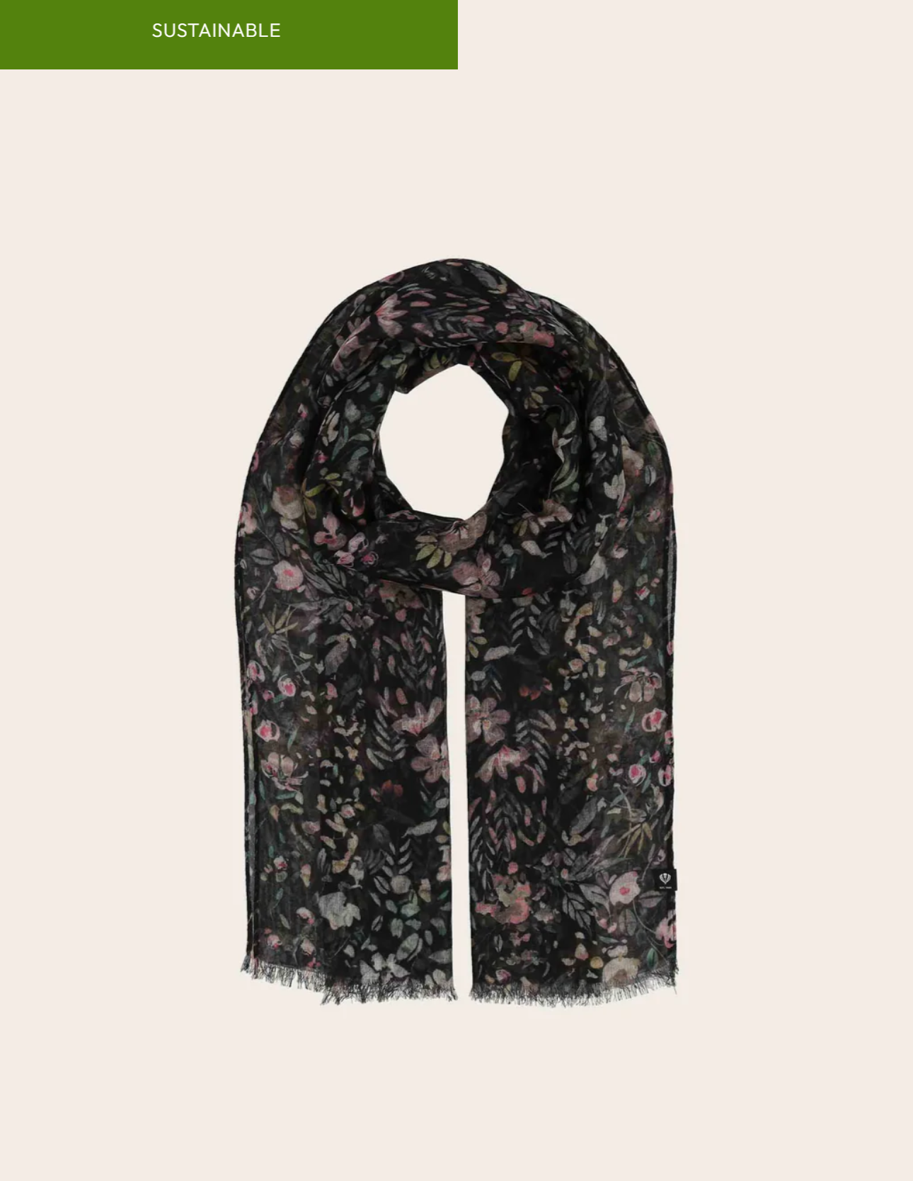 Delicate Flowers Design Scarf