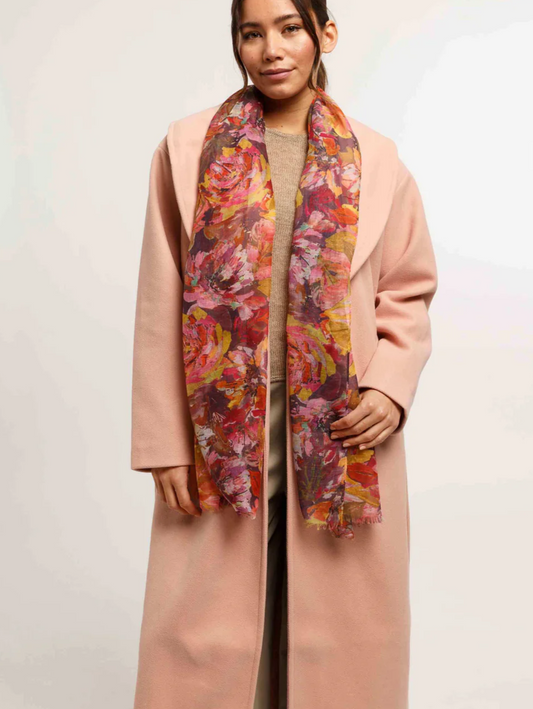 Floral Print Scarf