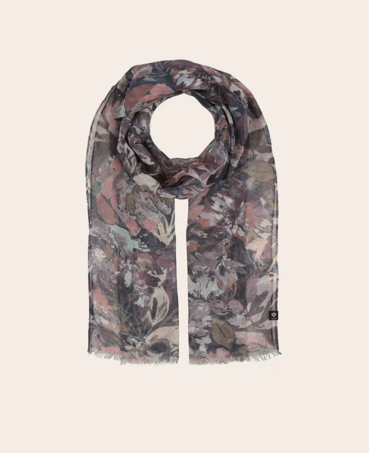 Floral Print Scarf