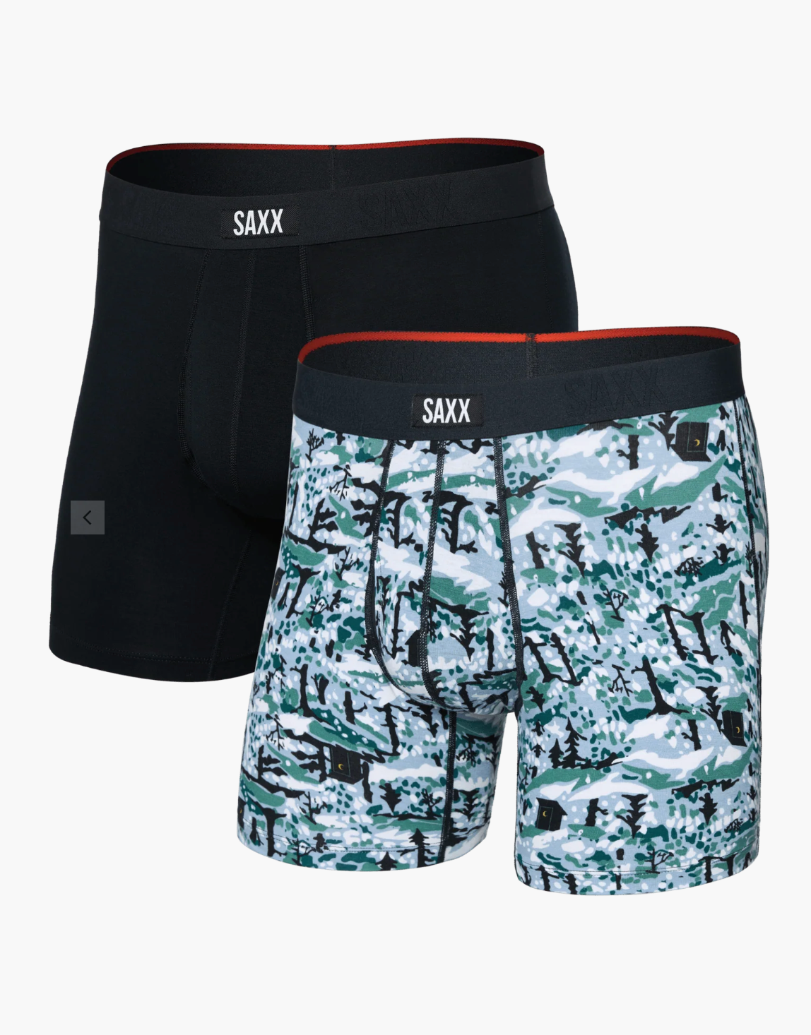 Vibe Xtra Snow Shadow 2PK Boxers