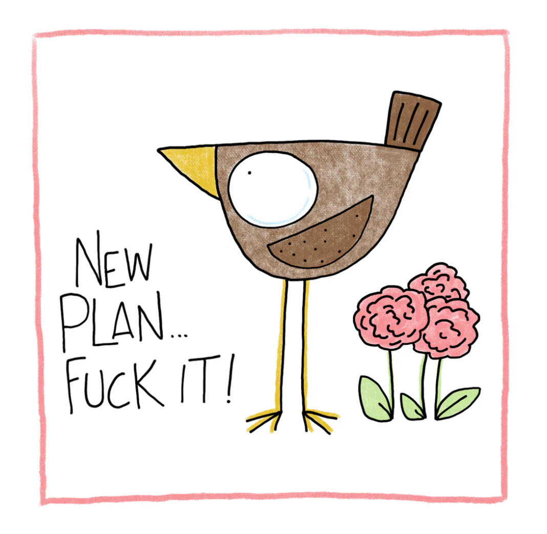New Plan- Greeting Card